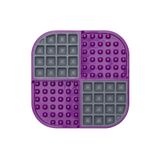 LickiMat® Slomo™ 20 x 20 cm purple